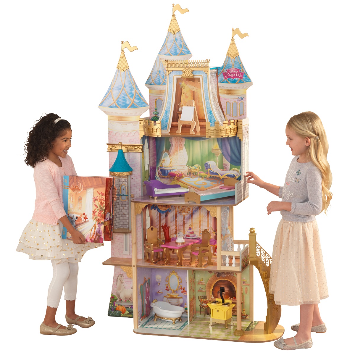 Castelul Disney Princess Royal Celebration Dollhouse KidKraft