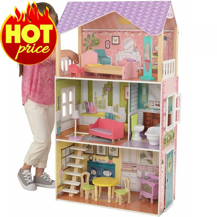 Casuta de papusi Penelope Dollhouse KidKraft
